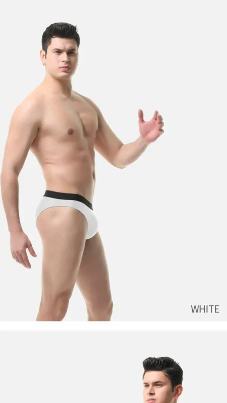 3PC Ice silk texture briefs, sobrang lamig sa balat sa tag-araw, tamasahin ang silky touch