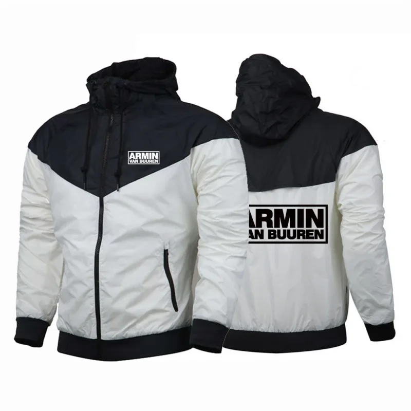 Armin Van Buuren The five-color windproof jacket for men is suitable for work in spring and autumn hoodies jacket