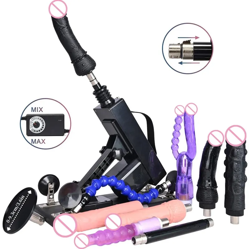 Mga Sikat na Sex Machine para sa Babae na Nag-masturbate Pumping Sex Gun Adjustable Speed ​​Love Machine para sa mga Babae，Mga Laruang Pang-Sex