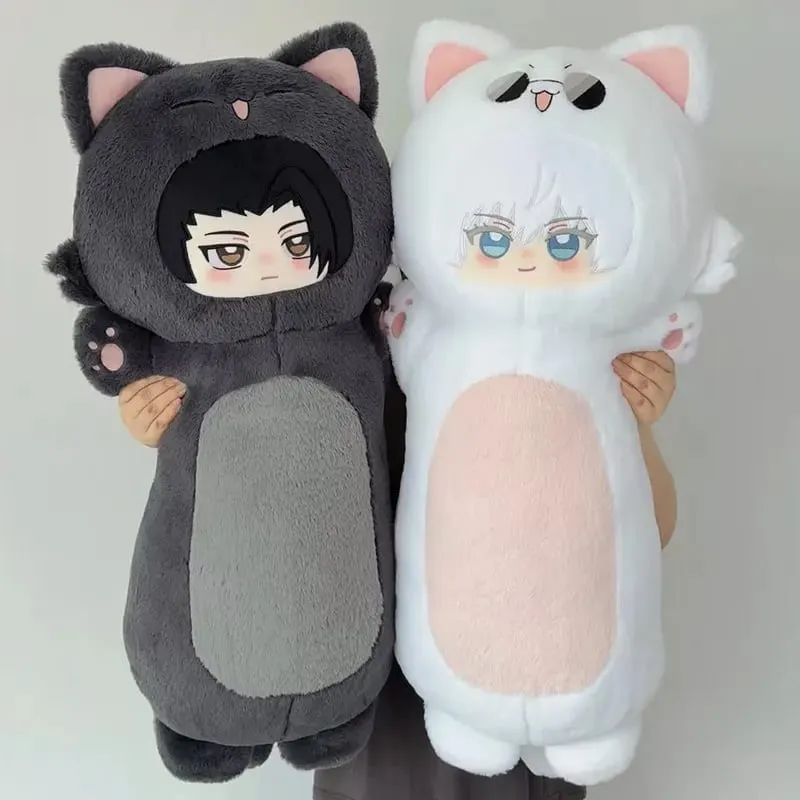 80cm Jujutsu Kaisen Plush Toys Gojo Satoru Geto Suguru Long Body Hugging Doll Cute Stuffed Animals Soft Sofa Cushion Plushie