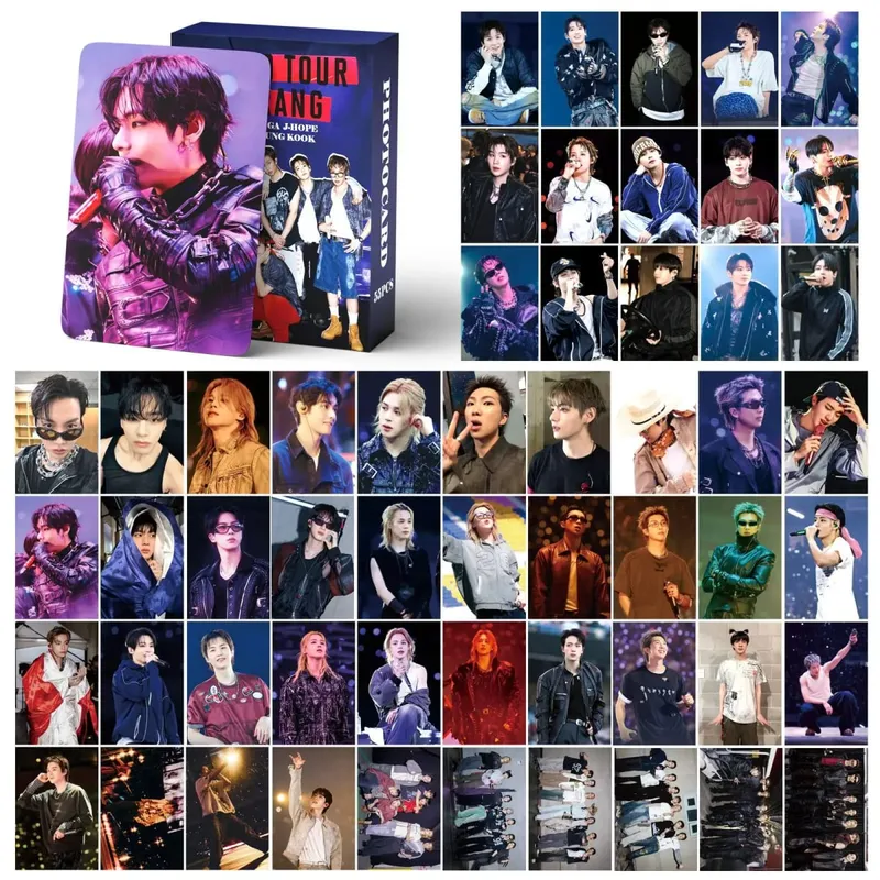 55PCS Single ALbum NORMAL Mini LOMO Card Photocards HD Fans Collection Cards Decorative Present Gifts