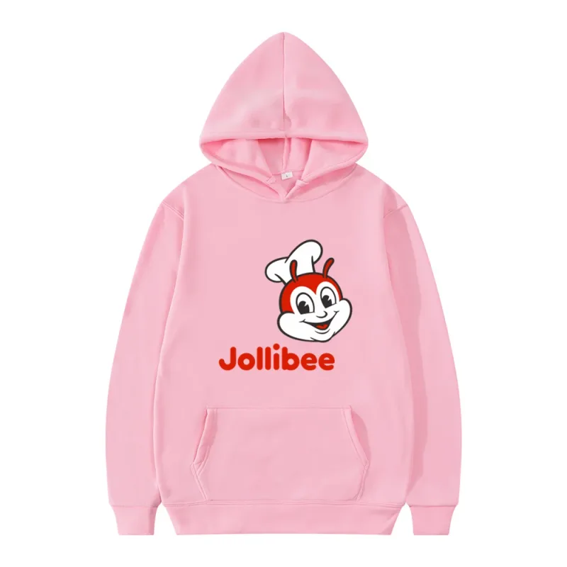 Jollibee Hoodies Γυναικεία ανδρική φούτερ μπλούζες Χειμερινό φθινόπωρο Hip Hop Πουλόβερ Unisex Streetwear