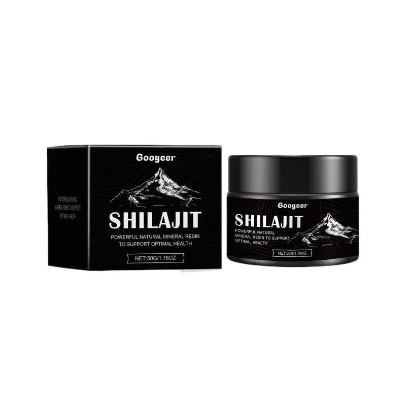 Googeer Shilajit Resin Paste Energy Vitality Support for Men & Women Vegan Non-GMO 50g Daily Supplement