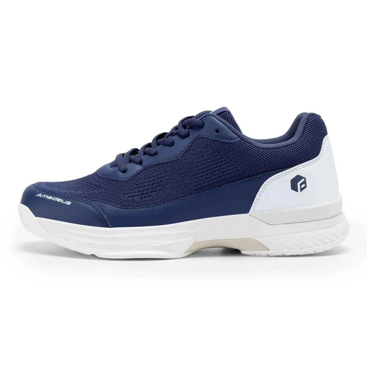 FitVille Bred Bredde Tennissko til mænd Professionel træningssneakers Åndbar skridsikker til ketsjer Sport Bue Support