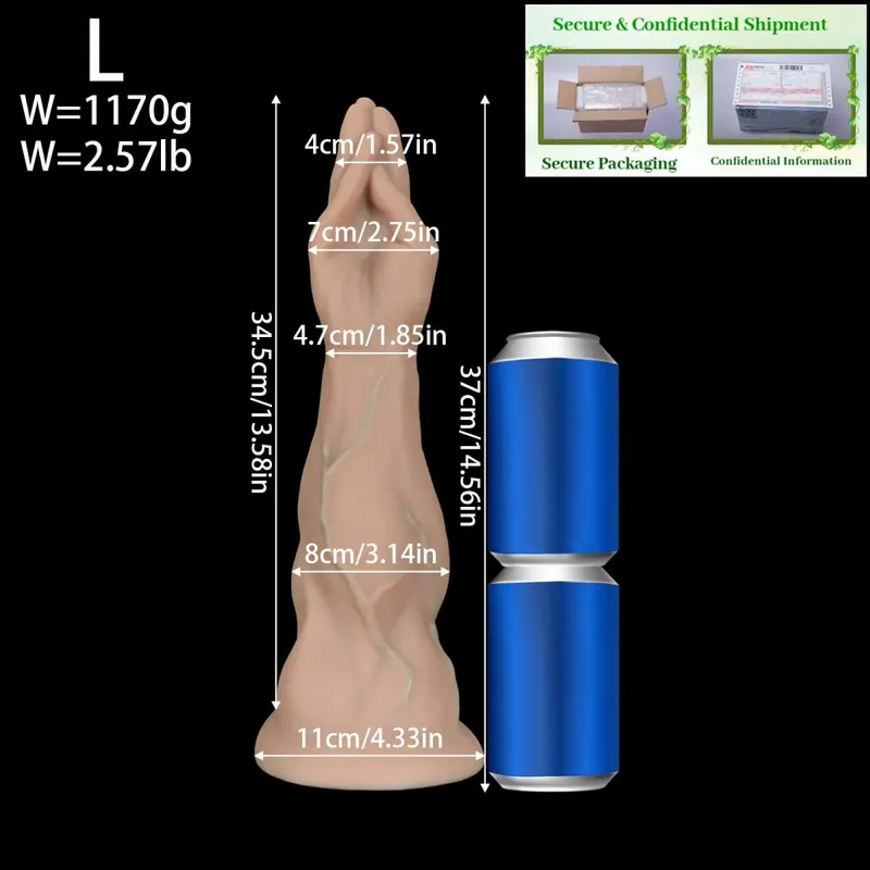 Huge Foot Fist Anal Plug Dildo BDSM Anal Plug Butt Plug Dilator Expander Huge Butt Anal Training Adult Sex Toy For Women Men 1