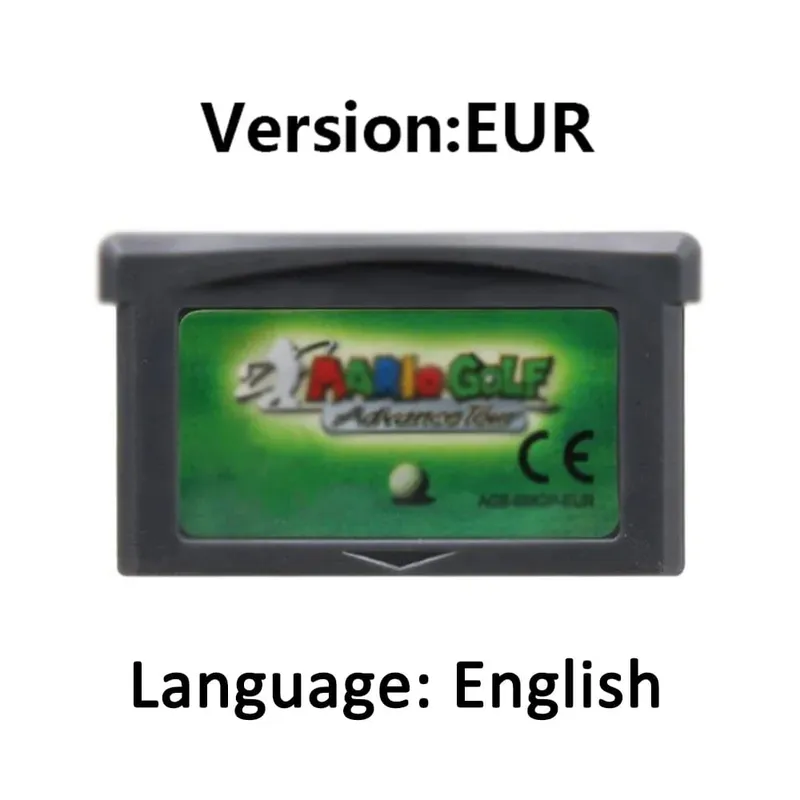 Wari0 32 Bit GBA Game Cartridge Kart Game Card Series EUR USA Version Video Game Card For GBA Portable Game Console