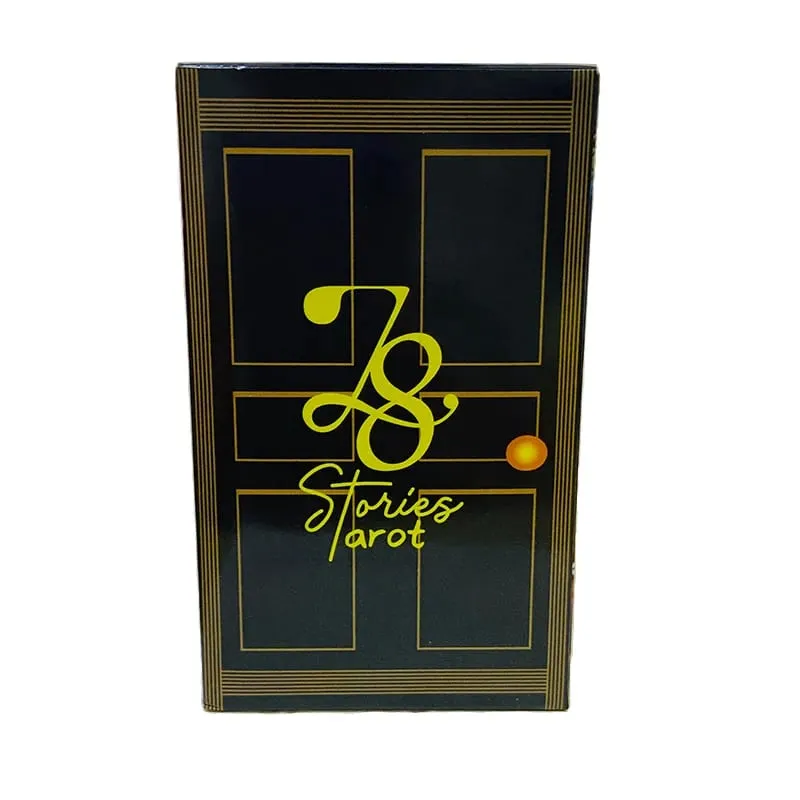 78 Hikayeler Tarot Kartları A 79 Kart Tarot Güverte İngilizce Versiyonu Falcılık Kehanet Güverte Oyunu Aile Partisi Kadınlar Için