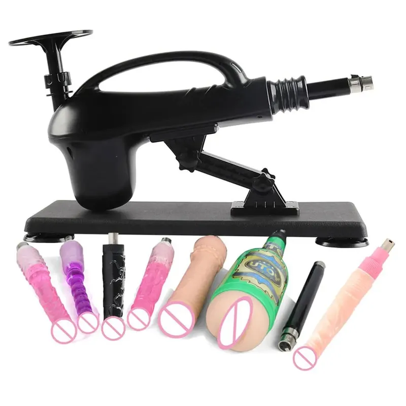 New 3XLR Sex Machine for Woman Adjustable Masturbating Pumping SexTooys for Men Adult Toys Upgrade Vibrator Dildo