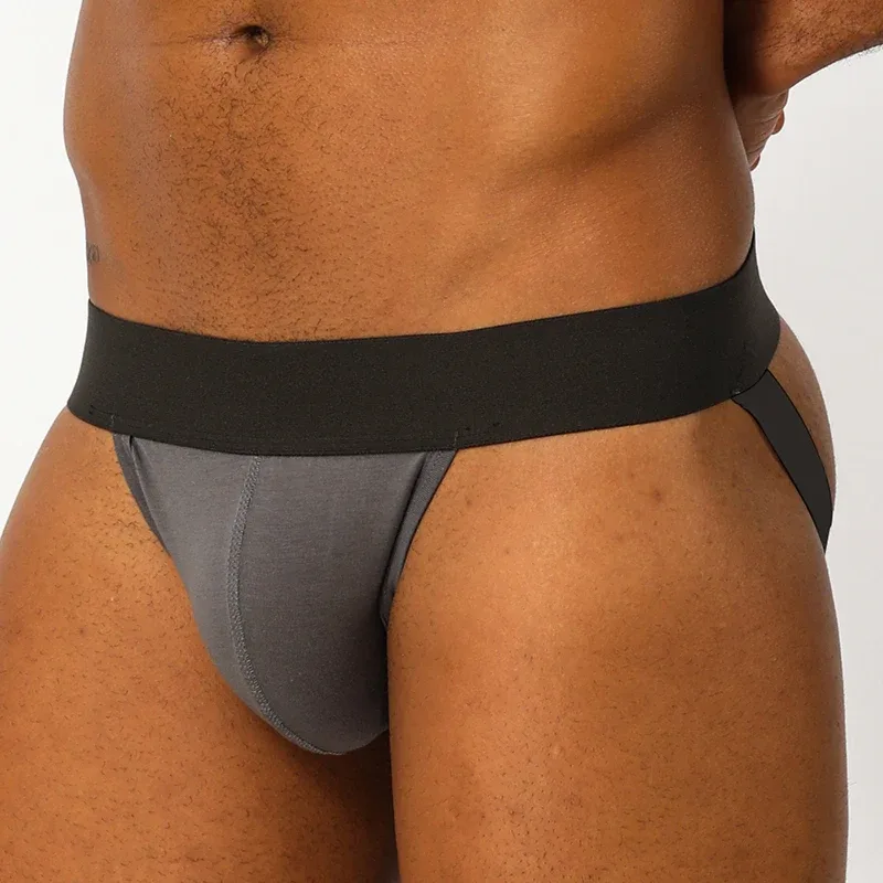 Mens Underwear Cotton Sexy Briefs Jockstrap Pouch Cuecas Man Sissy Panties Gay Thongs Male Underpants Slip Srting Underwear