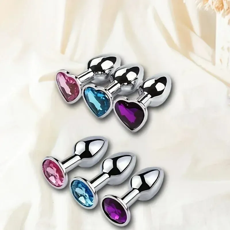 2026 Hot Metal Anal Plug Jewelry Base Beginner anal plug Plug Adult Toy Tail Female/Male Dildos Sex Toy Couples Adults Game