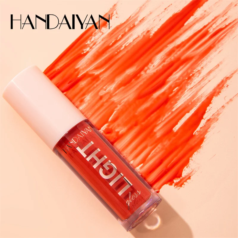 12 barev Mirror Pearl Lesk na rty Dlouhotrvající hydratační lesk Glitter Lip Glaze Vodotěsné sklo Tekutá rtěnka Dámský make-up