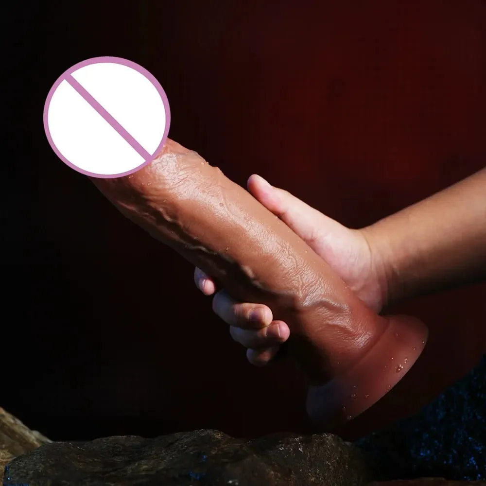 Super Long Dildo G-Spot Soft Realistic Silicone Anal Dildos Strapon Dick Butt Plug Masturbat Penis Adult Sex Toys for Man Women