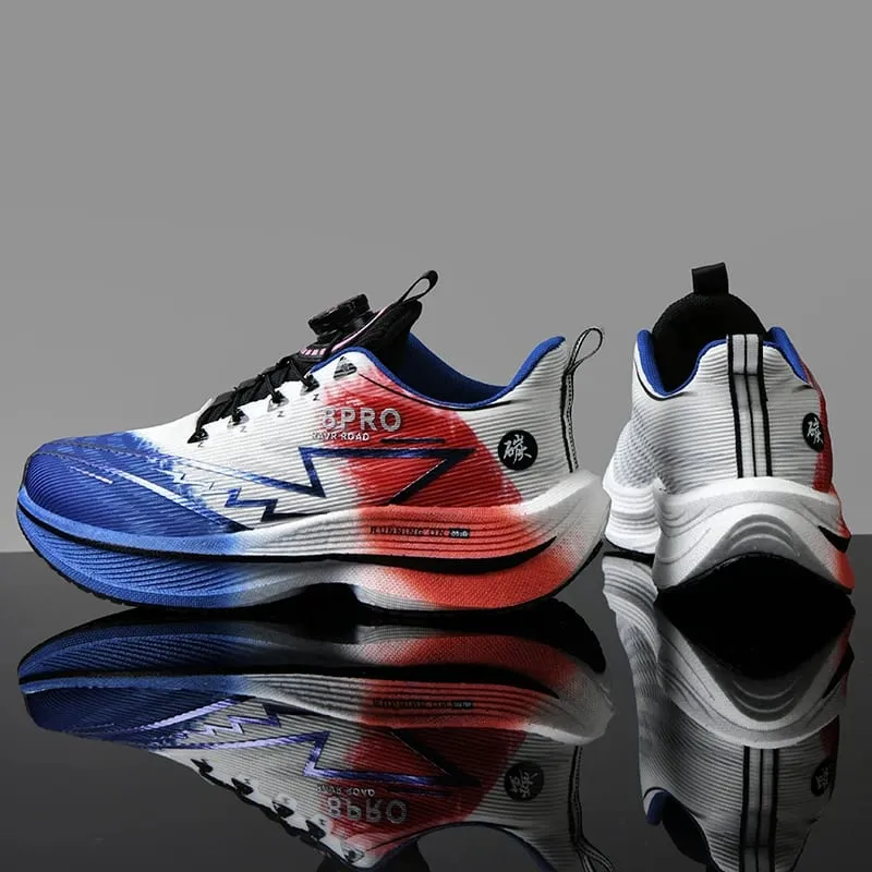 Men Running Shoes Casual Professional Carbon Board Marathon Sports Breathable Lightweight Women Comfortable Athletic Sneakers