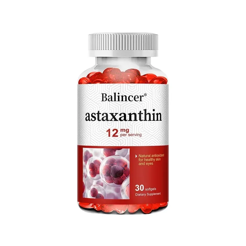 Asztaxantin 12 mg – Támogatja a szem egészségét, az ízületek egészségét, a belső keringést, a bőr egészségét, javítja az immunitást, javítja az emésztést