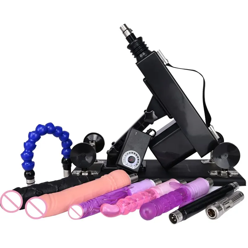 Mga Sikat na Sex Machine para sa Babae na Nag-masturbate Pumping Sex Gun Adjustable Speed ​​Love Machine para sa mga Babae，Mga Laruang Pang-Sex