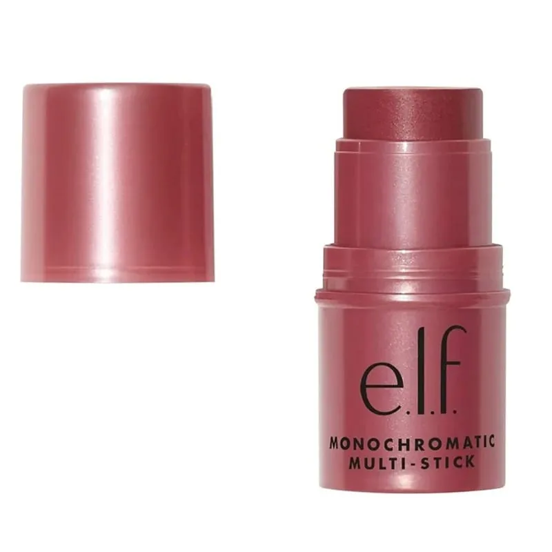 Elf Blush Contour Đa chức năng Blush Stick Kép sử dụng cho môi và má Matte Glow Primer Kem nền dưỡng ẩm Thu nhỏ lỗ chân lông