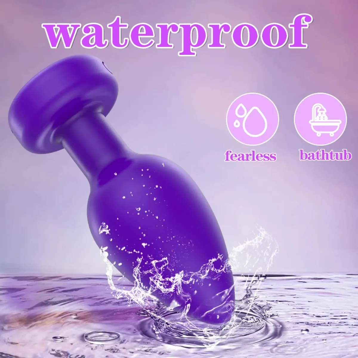 Vibrating Silicone Anal Plug Adult Sex Toy With 10 Vibration Modes Male Toy Game Prostate Massager Remote Control Or App Aode