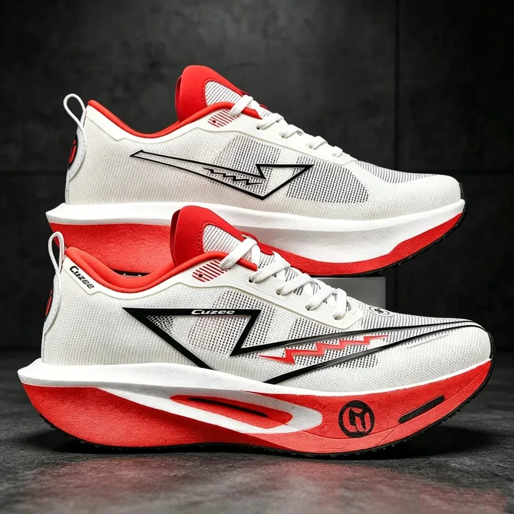 Men Running Shoes Carbon Board Marathon Speciality Sports Breathable Lightweight Women's Comfortable Athletic Sneakers