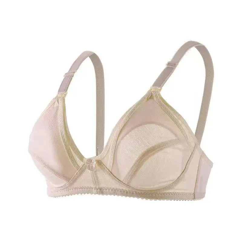 Maternity Nursing Bra Pregnant Women Mother Mama Open Breast Bra Cotton Wire Free Sleep Underwear Plus Size Nursing Bralette