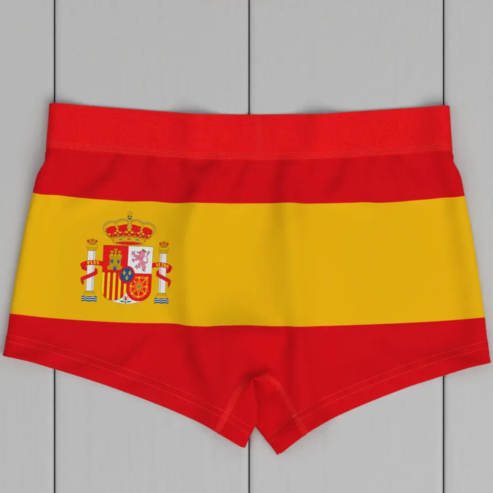 Men's Sexy National Flag Boxer Briefs Underwear New Coming Comfortable Waistband Breathable Fabric