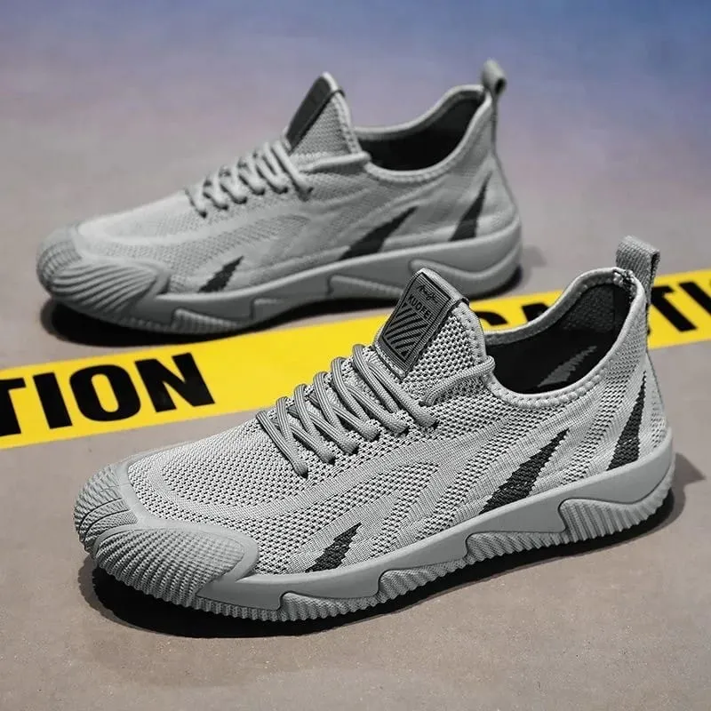 Casual Netted Shoe Man Summer New Sports Style Breathable and Trendy Work Comfortable and Versatile Shoes Fashionable and Simple
