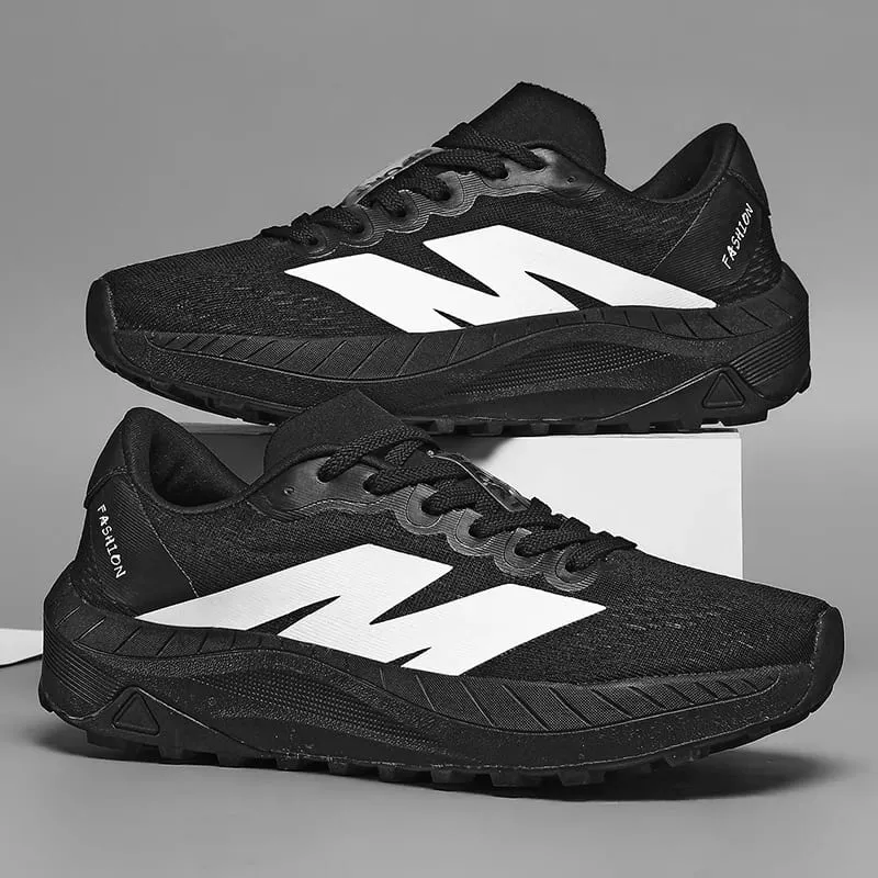 Men Outdoor Trail Running Shoes Breathable Wide toe Sneakers Non‑Slip Woman Casual Sports Shoes Trekking Off‑Road Jogging Shoes