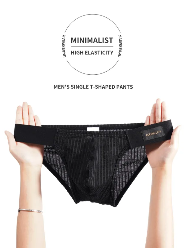 New Men's Silky Mercerized Briefs Quick‑Dry Breathable Lightweight Premium Texture Gym Workout Sports Male Underpants