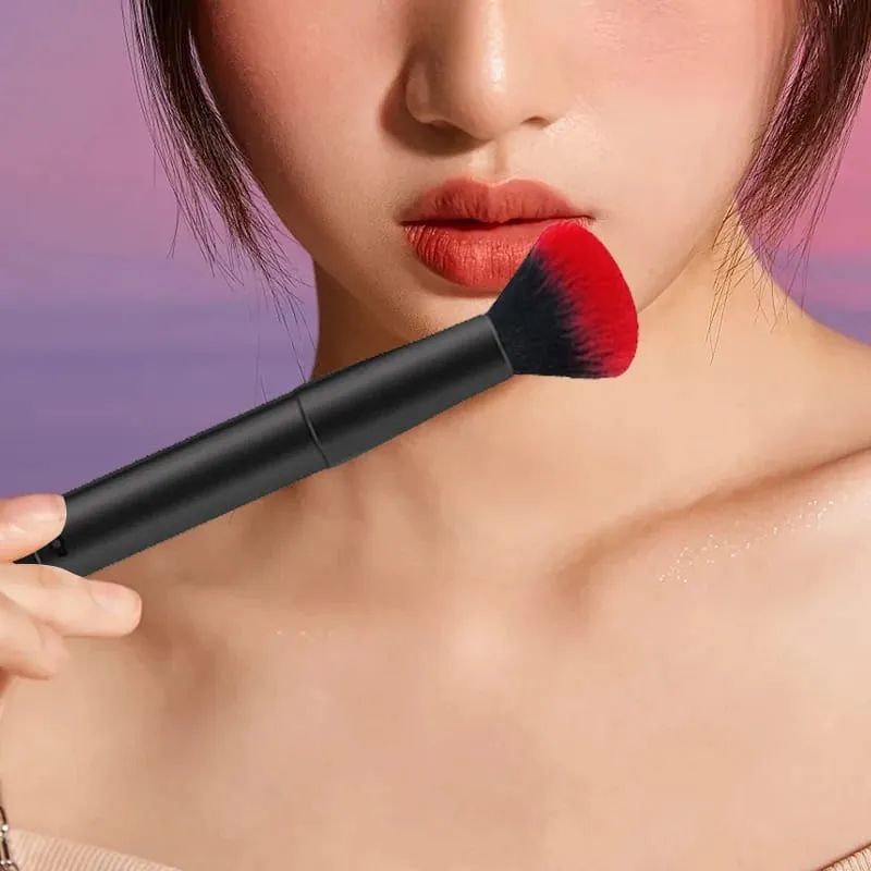 Electric Loose Powder Brush Multifunctional Quick Makeup Brush Blush 10 Gears Vibration Rechargeable Makeup Brush Tools