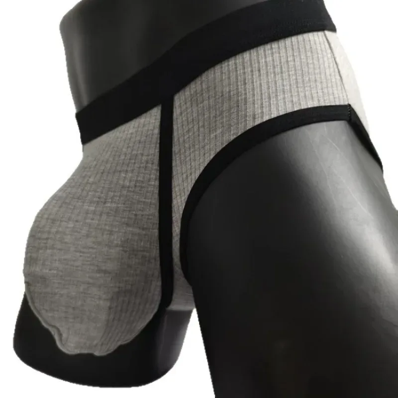 Men's Briefs with Large Pockets Are Very Sexy. Large-space Sports Underwear for Men 3256810021215070