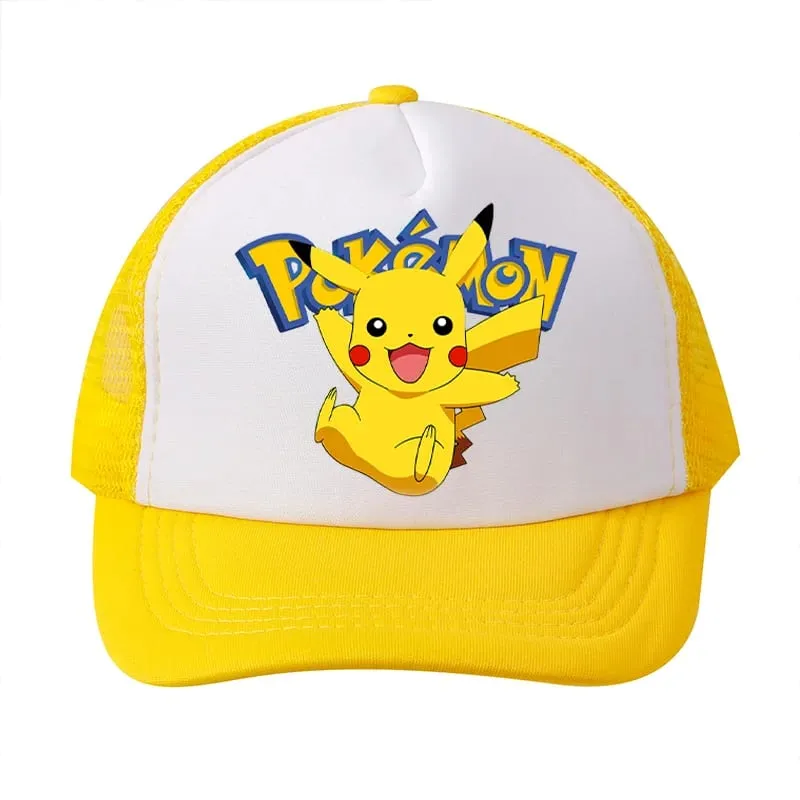 Pokemons Baseball Cap Pikachu Charizard Gengar cartoon Peaked Hat Kid Adult Summer Outdoor Sport Hat Boy Casual Fashion Cap Gift