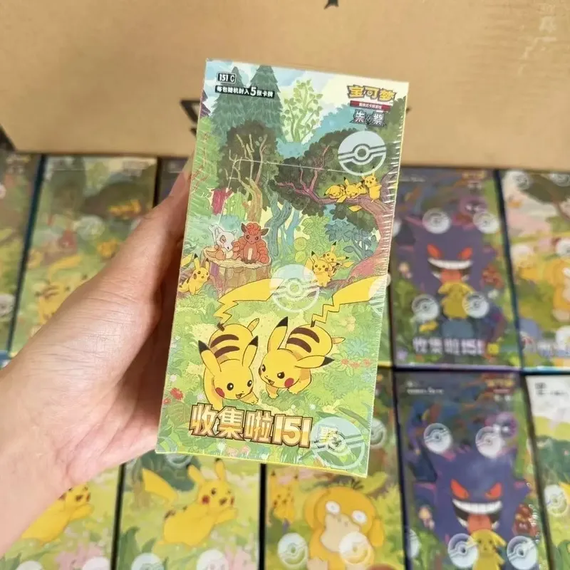 Pokémon Card Pokémon PTCG Simplified Chinese Zhu Zi Collected 151 Change Series Card Ponyta Gengar Collectible Game Cards Toy