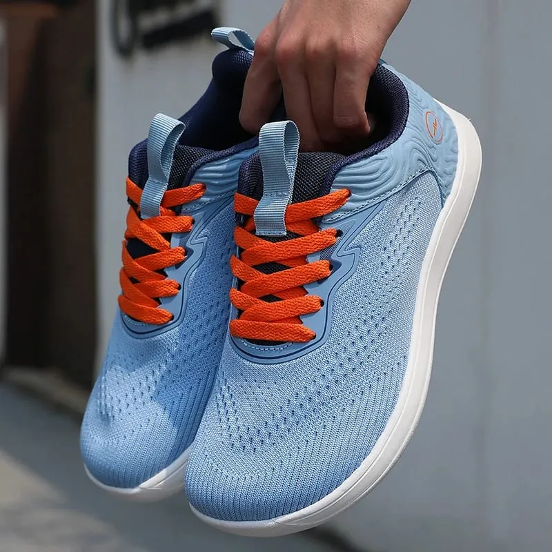 Wide Toe Green Apple Unisex Jogging Shoes Men Casual Sneakers Mesh Breathable Anti Slip Street Walking Loafers Daily Wear