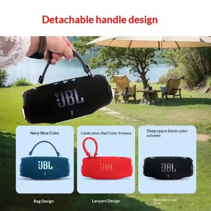 JBL CHARGE6 Portable Outdoor Speaker IP68 Waterproof Stereo Sound with Built-in Power Supply for Camping And Travel