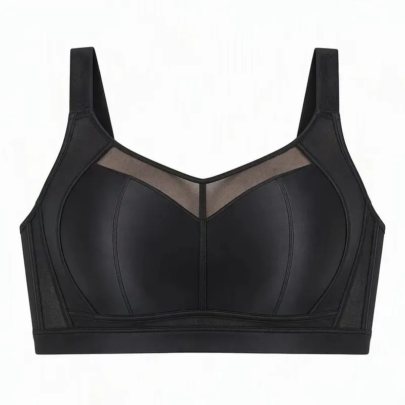 Women's plus Size Minimizer Bra Ultra-Thin Full Coverage Gathered Side Support Anti-Sagging Brassiere for Large Bust — image 8