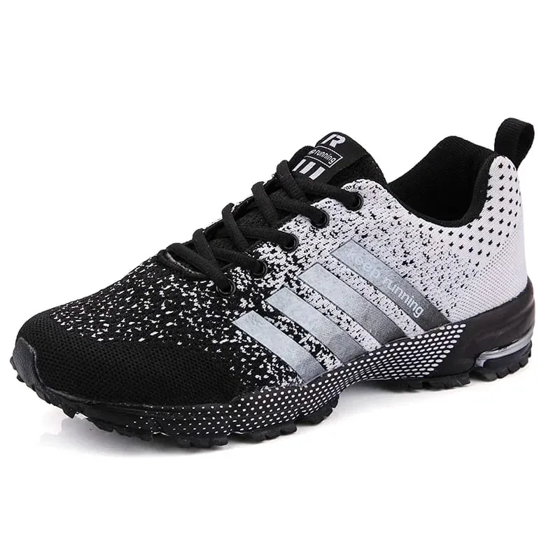 Men Outdoor Sneakers Summer Breathable Shoes for Men Lightweight Sneakers Comfortable Sports Walking Training Running Shoes
