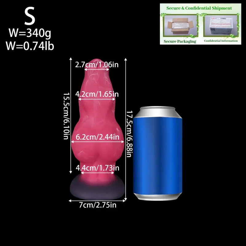 5size Giant Dildo Soft Silicone anal plug big ass xxxxl butt plug Dog Eggs Dick dildo sex toys for man women adults 18 plus bdsm