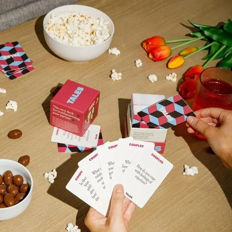 •New Dialogue Newcomer Couple Version Couple Dialogue Desktop Card Game Outdoor Family Game Card