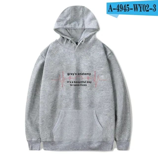 Harajuku Gray's Anatomy Tumblr Greys Anatomy printed Hoodies Sweatshirts Men/Women Comfortable Sweatshirt Adult/Child Pullovers