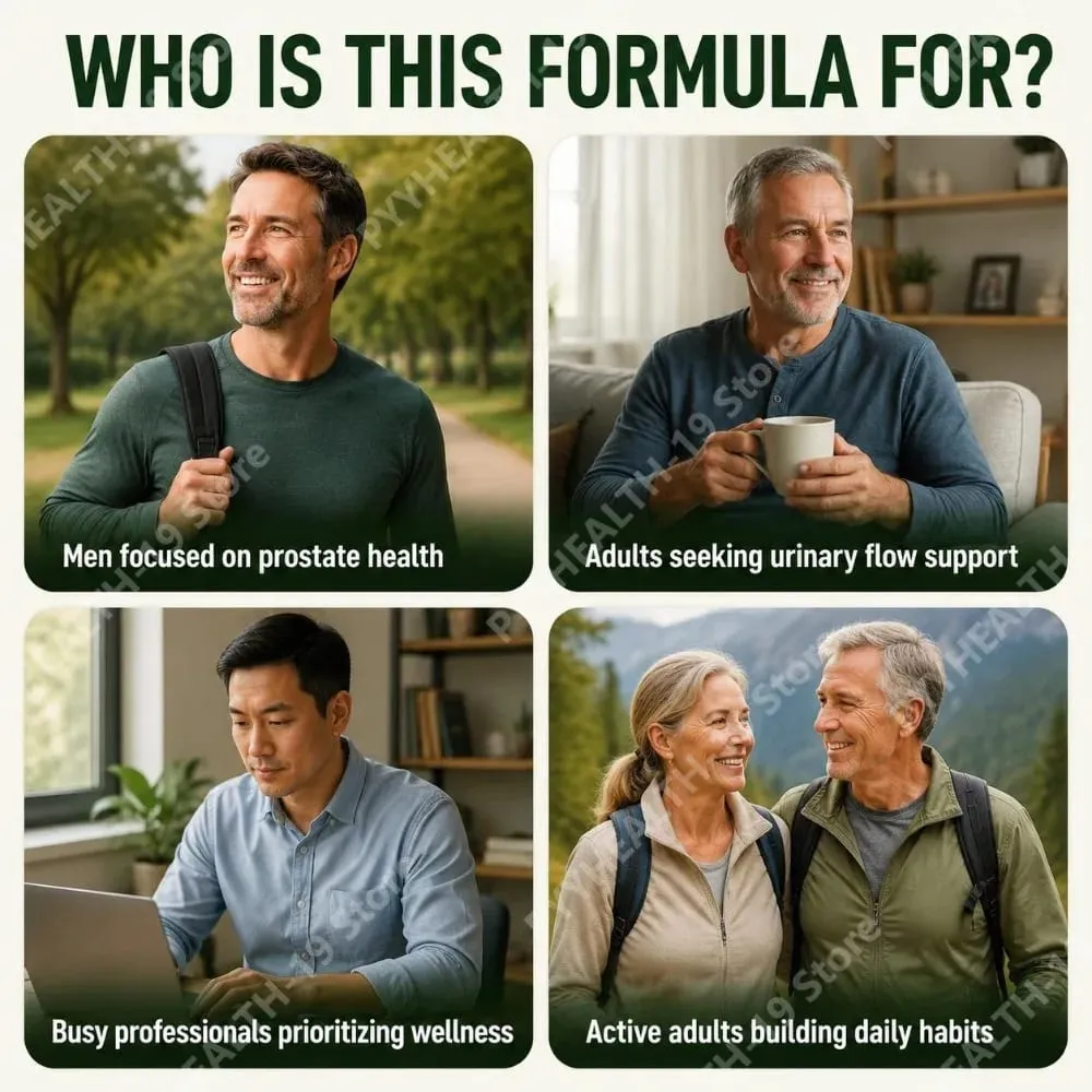 Prostate Health Capsules with Saw Palmetto 2000mg 90 Count Supports Healthy Prostate Function Urinary Flow Urinary Tract Comfort