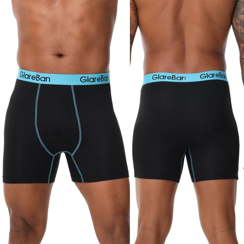 4pcs Set Mid-Long Boxer Shorts Men's Underwear Male Underpants for Men Homme Boxershorts Slips Soft Panties Brand Sexy
