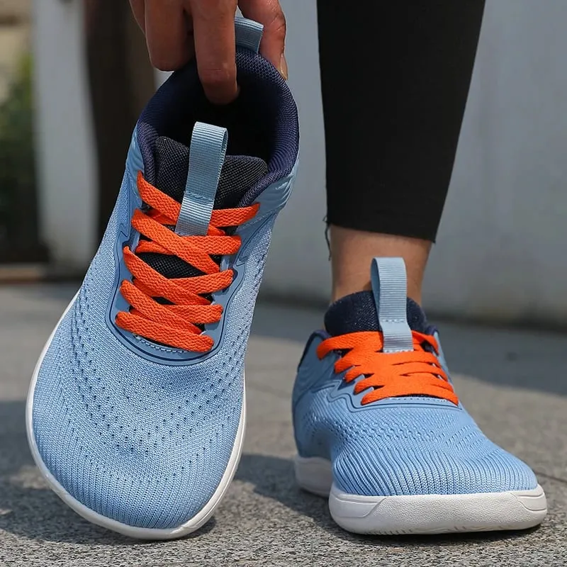 Wide Toe Green Apple Unisex Jogging Shoes Men Casual Sneakers Mesh Breathable Anti Slip Street Walking Loafers Daily Wear
