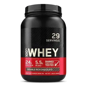 Bubuk Protein Whey Cokelat Kaya Ganda 24G Protein Pemulihan Otot Kebugaran Nutrisi Mendukung Bebas Gluten 899G 29 Porsi