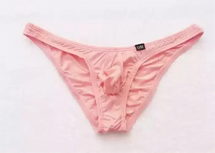 Men's Modal Briefs Ultra-Thin Breathable Ruched Hip Lift 3D Form-Fitting Bulge Enhancing Comfortable Underwear Fashion Sexy
