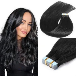 Hair Extensions Human Hair Tape in Seaml