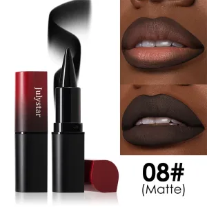 Avsmalnande spets Lip Liner Penna Långvarig Matt Svart Brun sammet Läppstift Vattentät Naturlig Slim Lip Liner Makeup Kosmetika