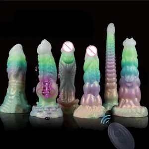 Penggetar Anal untuk Wanita Masturbasi Consolador Silikon 10 Frekuensi Vibrador Anal Plug 18 + G Spot Stimulator Klitoris