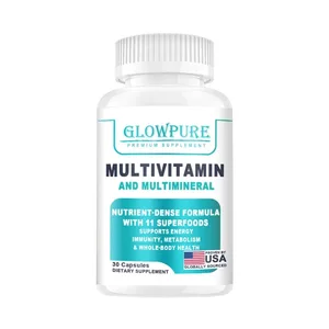Vitamin tổng hợp hữu cơ dành cho phụ nữ - Thực phẩm nguyên chất với Vitamin B-Complex C D3 & K2 giúp giảm căng thẳng miễn dịch Tóc Da & Móng