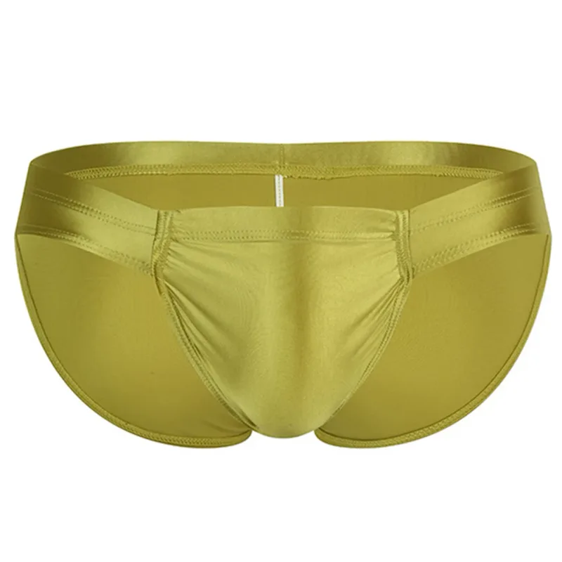 Home Oli brillant brillant molt calent Llenceria Calçat de cintura baixa Roba interior transpirable per a home Calces unisex Calçotets Roba d'home