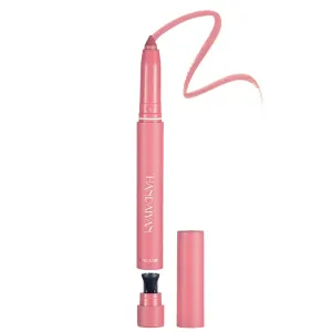 12 farver Pink Velvet Matte Lipstick Pen Lip Liner Blyant Vandtæt Langvarig Ikke let at falme Plumpe læber Crayon Makeup Tint