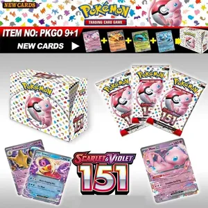 Pokémon PRISMATIC EVOLUTIONS SURGING SPARKS SCARLET&VIOLE 151 Booster Display Box Pokémon Booster Cards Játékkártyák